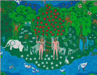 アンナ=レナ・エムディエン《アダムとイヴ》